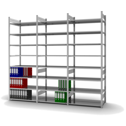 hofe Boutloze vijlplank voor gebruik aan beide zijden, 8 vloer, met corrosiebeschermende zinklaag