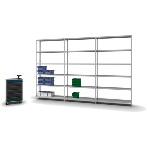 hofe Schroefstelling, 6 vloer, met corrosiebeschermende zinklaag