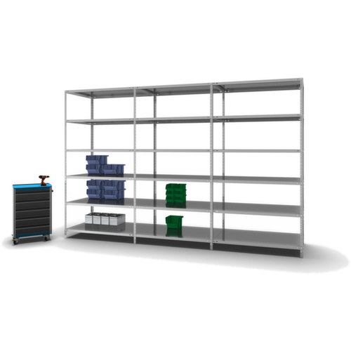 hofe Schroefstelling aanbouwsectie, 6 vloer, met corrosiebeschermende zinklaag