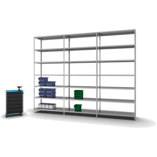 hofe Schroefstelling aanbouwsectie, 7 vloer, met corrosiebeschermende zinklaag