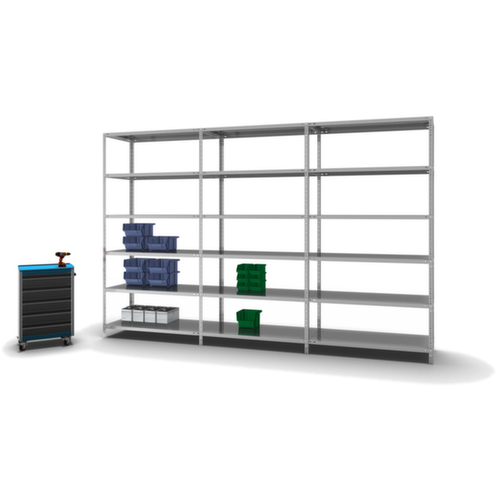 hofe Schroefstelling aanbouwsectie, 6 vloer, met corrosiebeschermende zinklaag