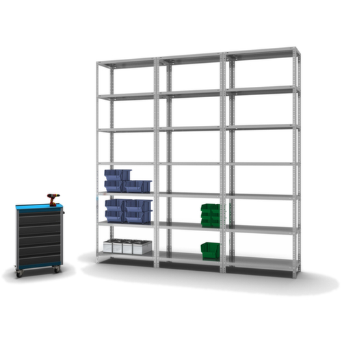 hofe Schroefstelling, 7 vloer, met corrosiebeschermende zinklaag