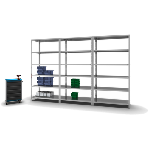 hofe Schroefstelling, 6 vloer, met corrosiebeschermende zinklaag