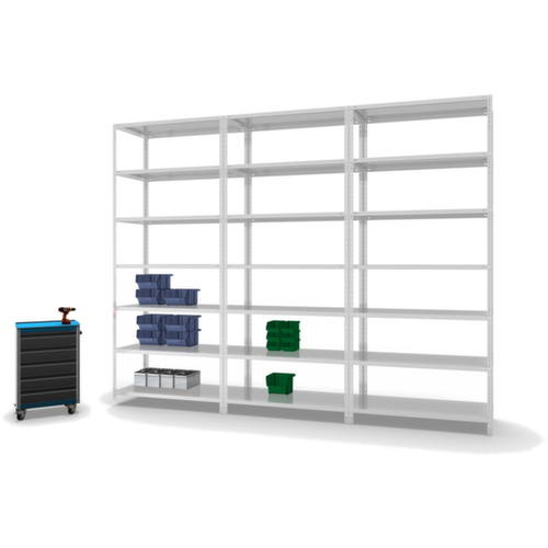 hofe Schroefstelling, 7 vloer, RAL7035 lichtgrijs