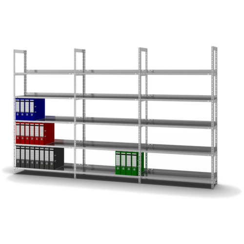 hofe Schroefstelling voor dossiers, 5 vloer, met corrosiebeschermende zinklaag