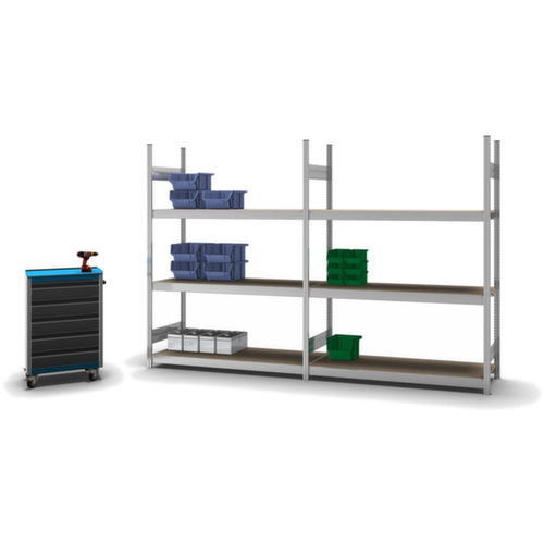 hofe Breedvakstelling met houten legborden