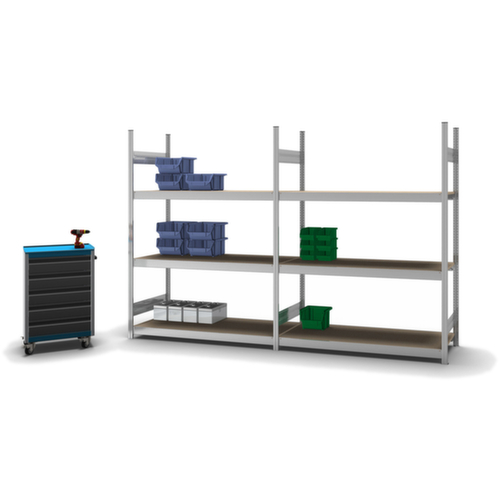 hofe Breedvakstelling met houten legborden