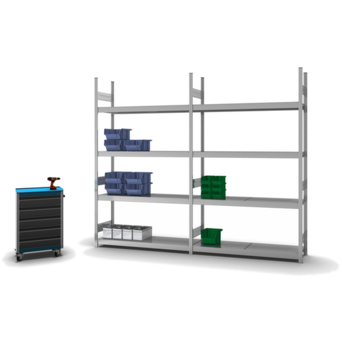 hofe Breedvakstelling met stalen legborden