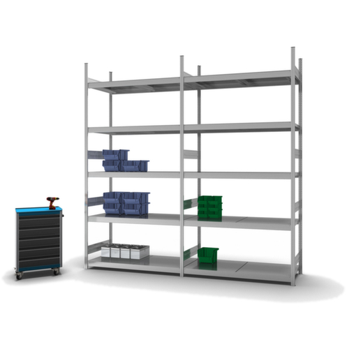 hofe Breedvakstelling met stalen legborden