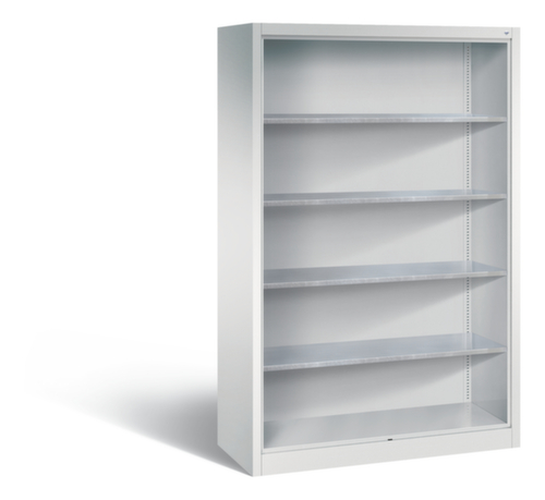 C+P Magazijnstelling ERGO met achterwand, breedte 1200 mm, 5 OH