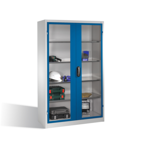 C+P Gereedschapskast ERGO met openslaande vensterdeuren, breedte 1200 mm