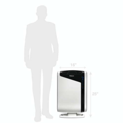 Fellowes luchtreiniger AeraMax® DX95 voor grote ruimten, voor ruimtes met 28 - 42 m²
