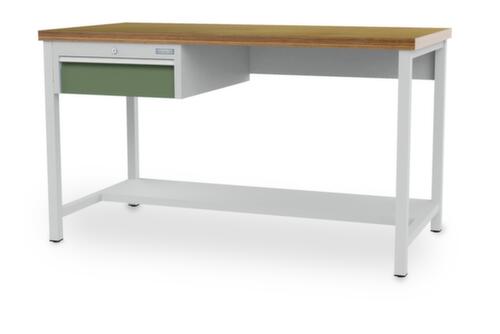 Bedrunka + Hirth Werkbank, 1 lade, 1/2 legbord
