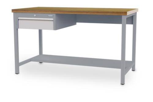 Bedrunka + Hirth Werkbank, 1 lade, 1/2 legbord