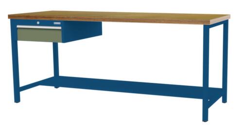 Bedrunka + Hirth Werkbank, 1 lade, 1/2 legbord