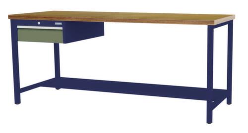 Bedrunka + Hirth Werkbank, 1 lade, 1/2 legbord