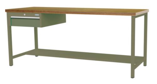 Bedrunka + Hirth Werkbank, 1 lade, 1/2 legbord