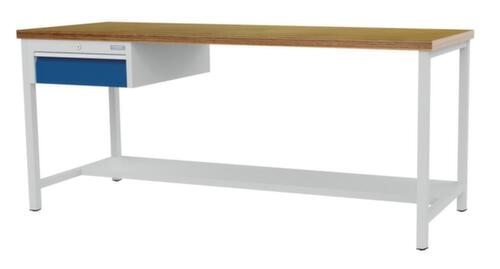 Bedrunka + Hirth Werkbank, 1 lade, 1/2 legbord