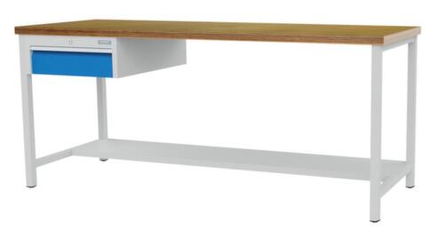 Bedrunka + Hirth Werkbank, 1 lade, 1/2 legbord