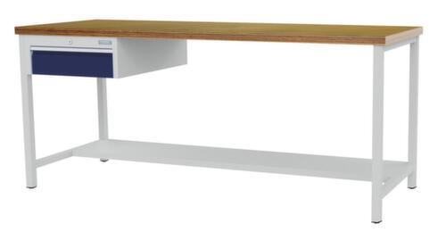 Bedrunka + Hirth Werkbank, 1 lade, 1/2 legbord