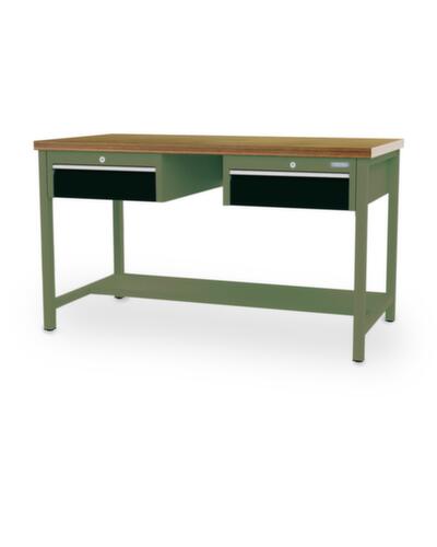 Bedrunka + Hirth Werkbank, 2 laden, 1/2 legbord