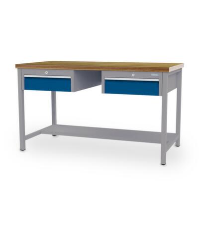 Bedrunka + Hirth Werkbank, 2 laden, 1/2 legbord