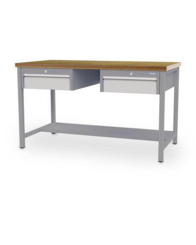 Bedrunka + Hirth Werkbank, 2 laden, 1/2 legbord