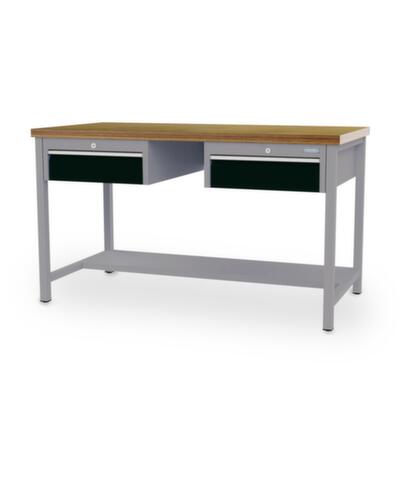 Bedrunka + Hirth Werkbank, 2 laden, 1/2 legbord