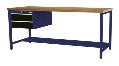 Bedrunka + Hirth Werkbank, 2 laden, 1/2 legbord