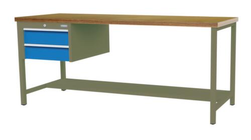Bedrunka + Hirth Werkbank, 2 laden, 1/2 legbord
