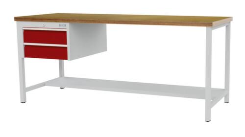 Bedrunka + Hirth Werkbank, 2 laden, 1/2 legbord