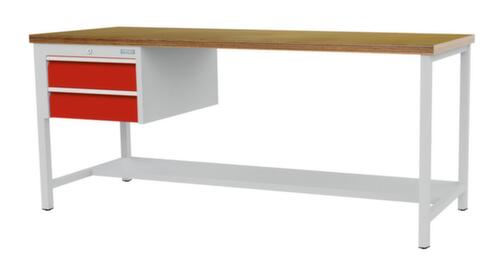 Bedrunka + Hirth Werkbank, 2 laden, 1/2 legbord