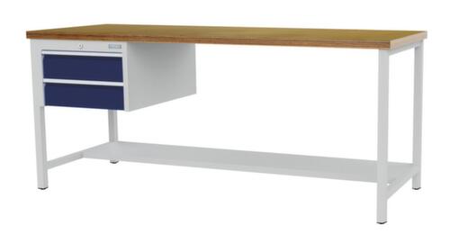 Bedrunka + Hirth Werkbank, 2 laden, 1/2 legbord