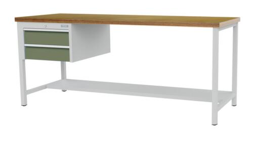 Bedrunka + Hirth Werkbank, 2 laden, 1/2 legbord