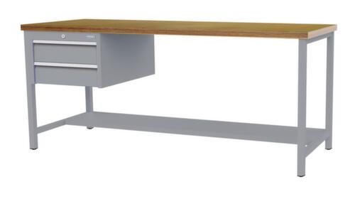 Bedrunka + Hirth Werkbank, 2 laden, 1/2 legbord