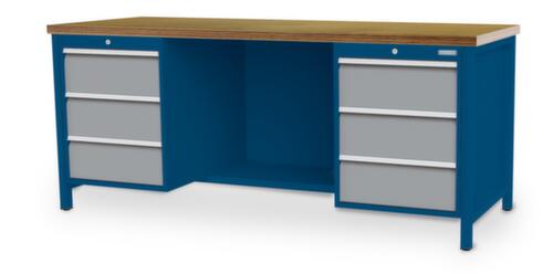Bedrunka + Hirth Werkbank, 6 laden, 1/2 legbord