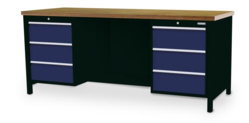 Bedrunka + Hirth Werkbank, 6 laden, 1/2 legbord
