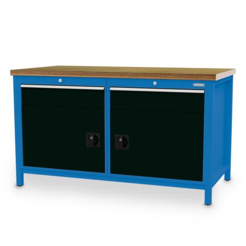 Bedrunka + Hirth Werkbank, 2 laden, 2 kasten