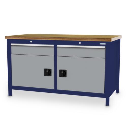 Bedrunka + Hirth Werkbank, 2 laden, 2 kasten