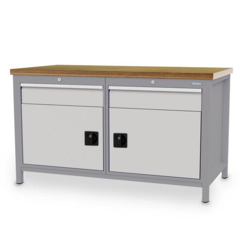 Bedrunka + Hirth Werkbank, 2 laden, 2 kasten
