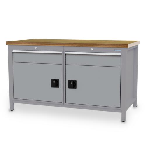 Bedrunka + Hirth Werkbank, 2 laden, 2 kasten