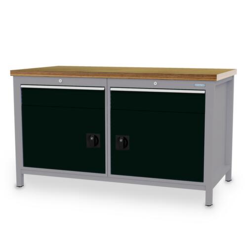 Bedrunka + Hirth Werkbank, 2 laden, 2 kasten