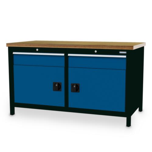 Bedrunka + Hirth Werkbank, 2 laden, 2 kasten