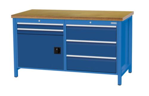 Bedrunka + Hirth Werkbank, 5 laden, 1 kast