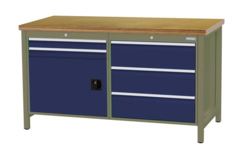 Bedrunka + Hirth Werkbank, 5 laden, 1 kast