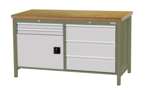 Bedrunka + Hirth Werkbank, 5 laden, 1 kast
