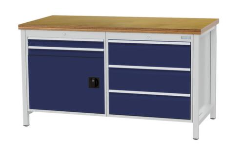 Bedrunka + Hirth Werkbank, 5 laden, 1 kast