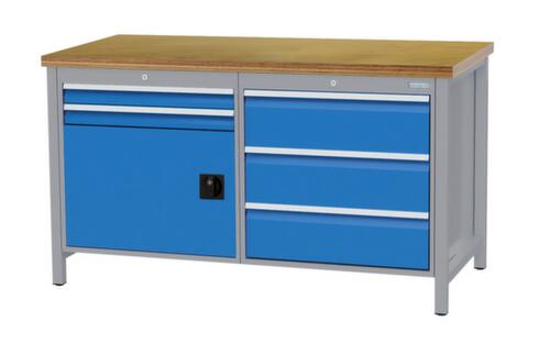 Bedrunka + Hirth Werkbank, 5 laden, 1 kast