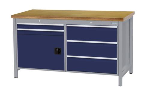 Bedrunka + Hirth Werkbank, 5 laden, 1 kast