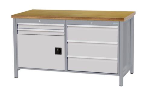 Bedrunka + Hirth Werkbank, 5 laden, 1 kast